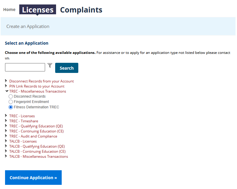 Fitness Determination in REALM Portal